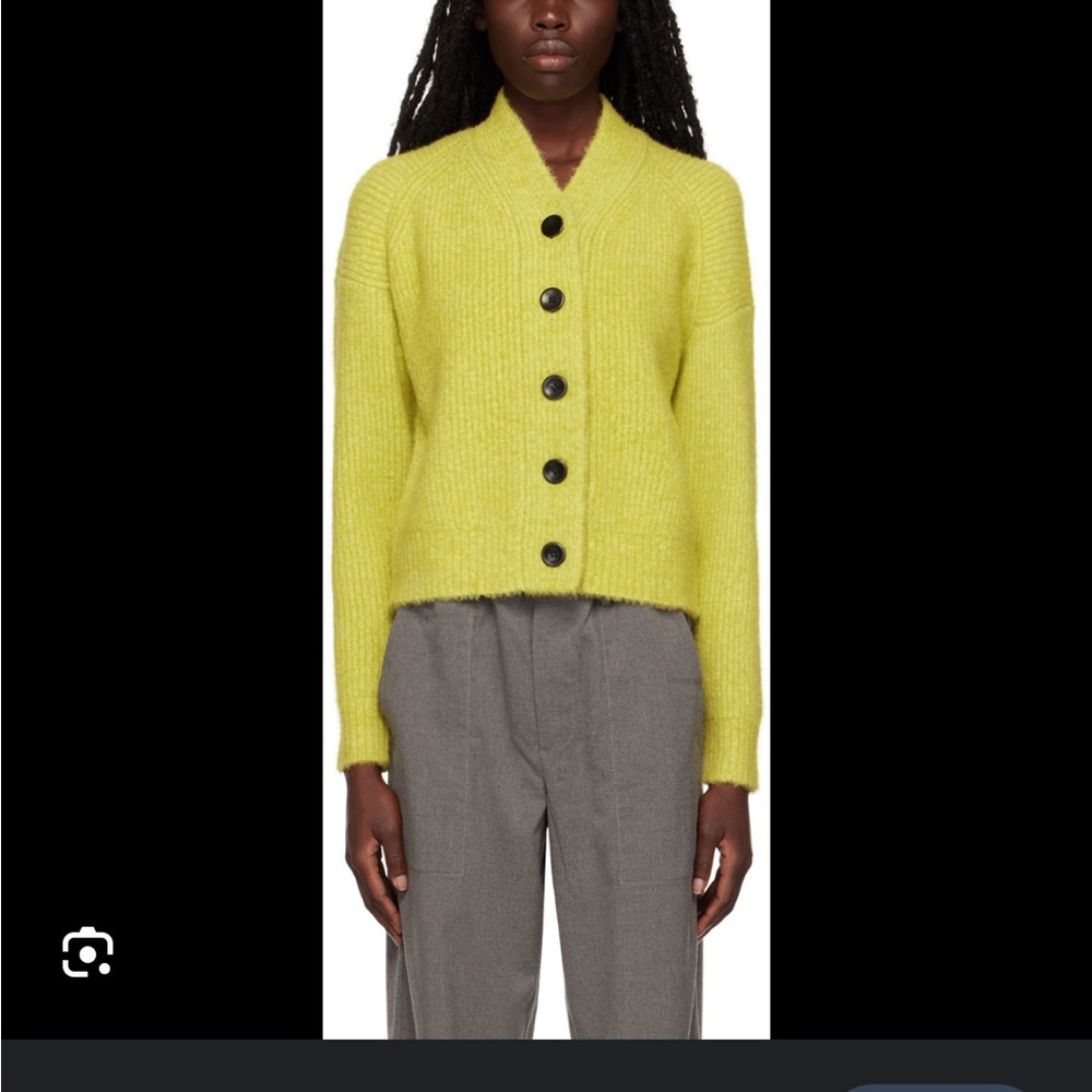 Proenza Schouler White Label Fluffy Knit Cardigan Med